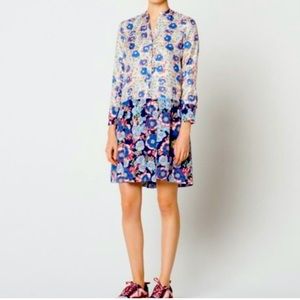Sandro Paris Kimberly Floral Drop
Waist Shirt Dress 36 (S /4)